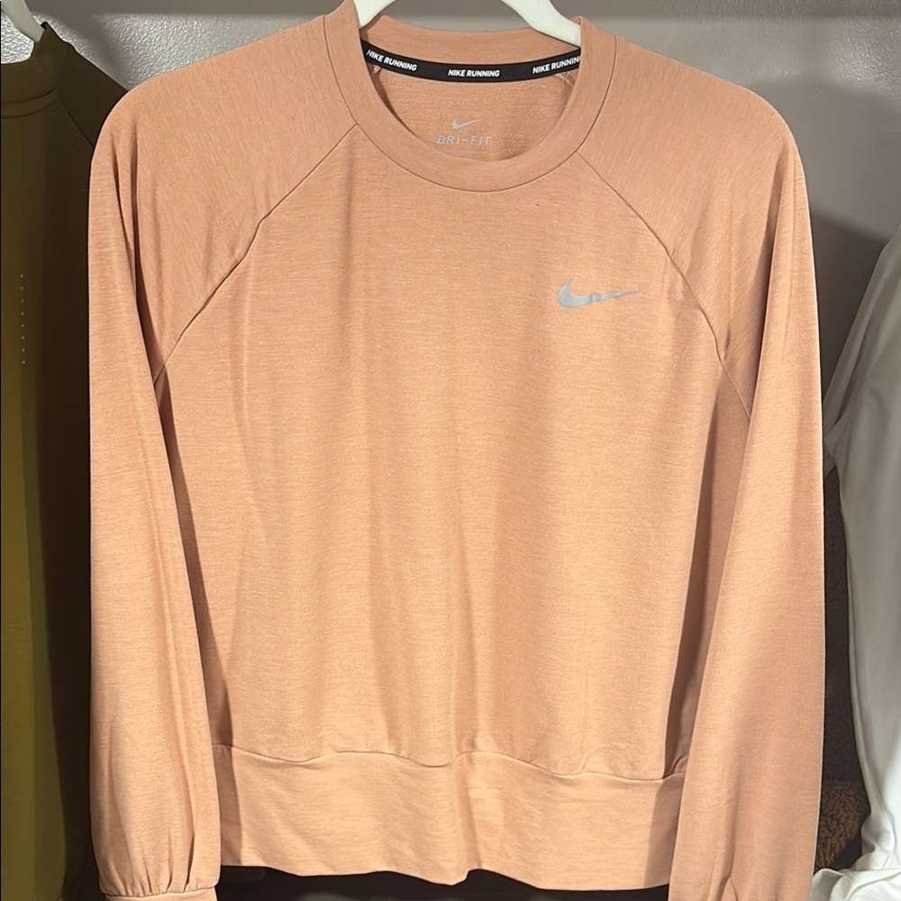 Nike Running Peach Long Sleeve